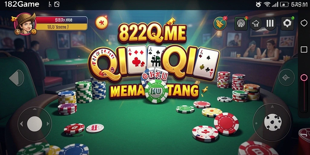 Screenshot gameplay QiuQiu yang seru dan interaktif.