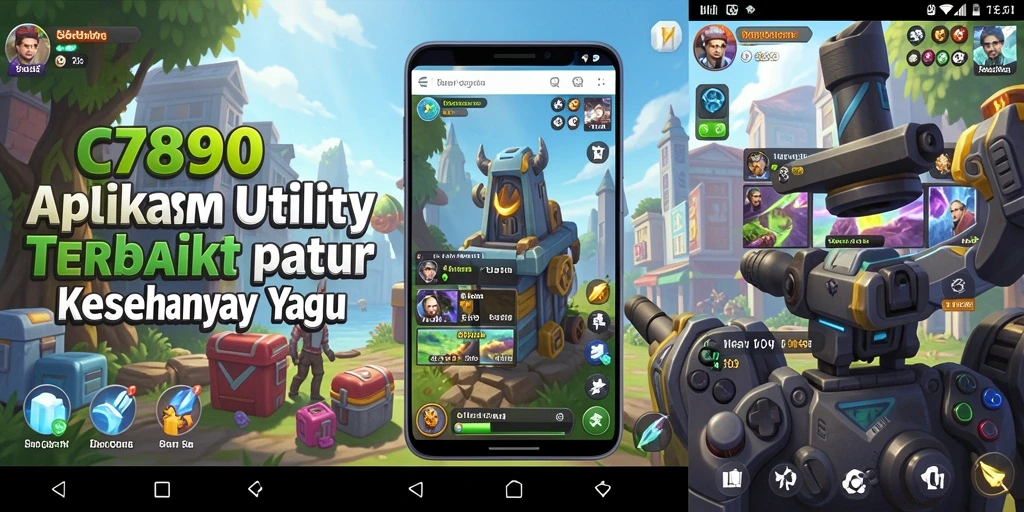 Screenshot utama C7890 menampilkan antarmuka aplikasi Utility yang user-friendly.