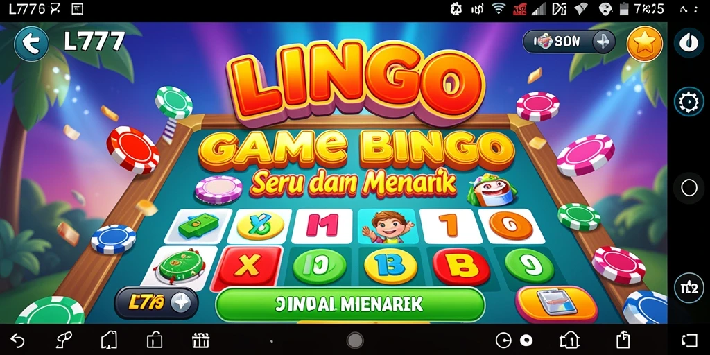 Tampilan gameplay L777 yang seru dalam permainan Bingo.