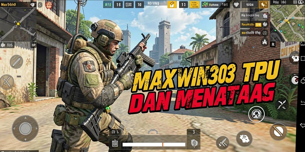 Tampilan gameplay seru dari MAXWIN303 dengan aksi tembak-menembak yang mendebarkan.