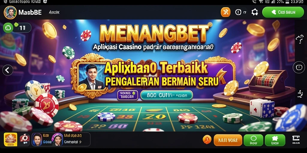 Tampilan menarik dari permainan Kasino di MENANGBET.