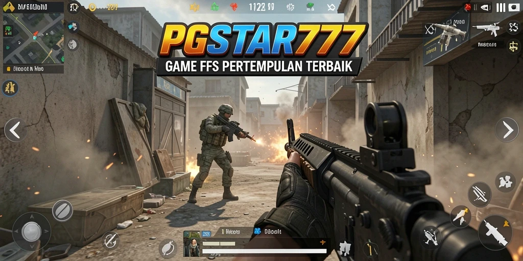 Tampilan gameplay PGSTAR777 menampilkan aksi seru dan grafis mengesankan dalam FPS.