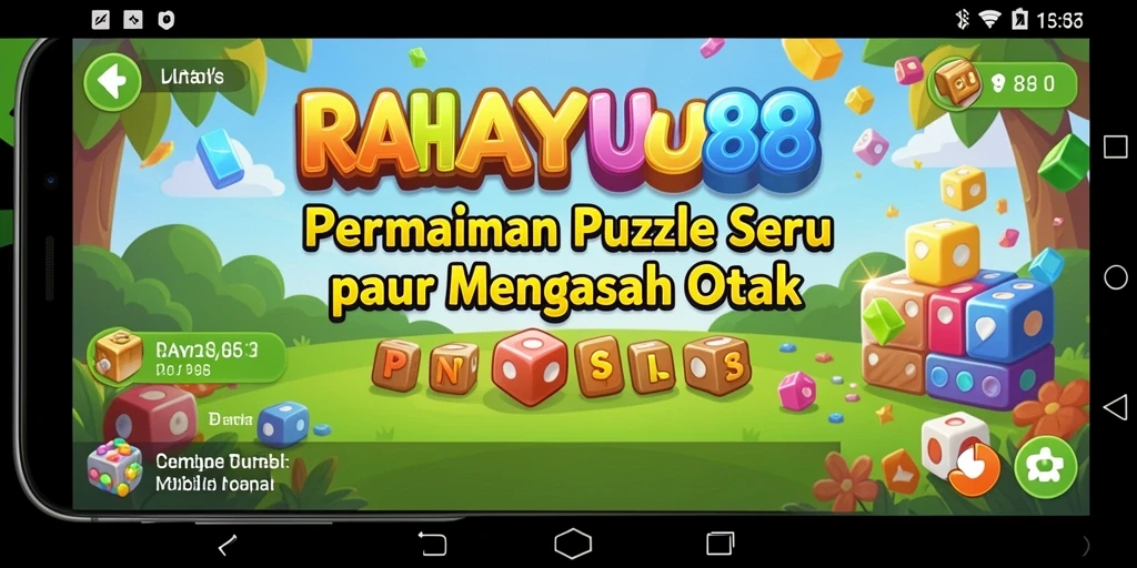 Screenshot gameplay RAHAYU88 menunjukkan berbagai tantangan puzzle menakjubkan.