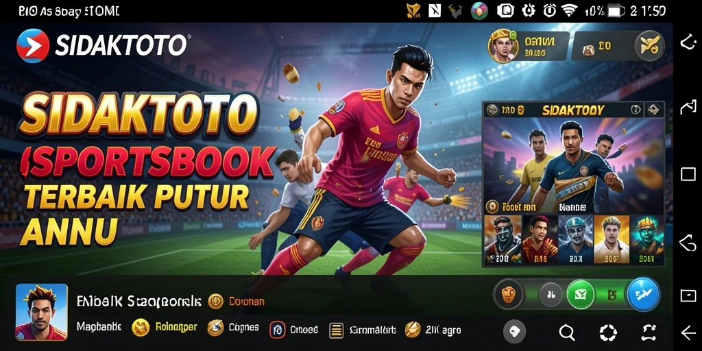 Tampilan gameplay menarik dan interaktif dari SIDAKTOTO.